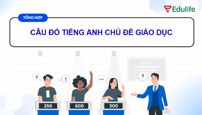 Câu đố giáo dục là công cụ học tập hữu ích giúp học sinh vừa ôn kiến thức vừa nâng cao vốn từ vựng tiếng Anh