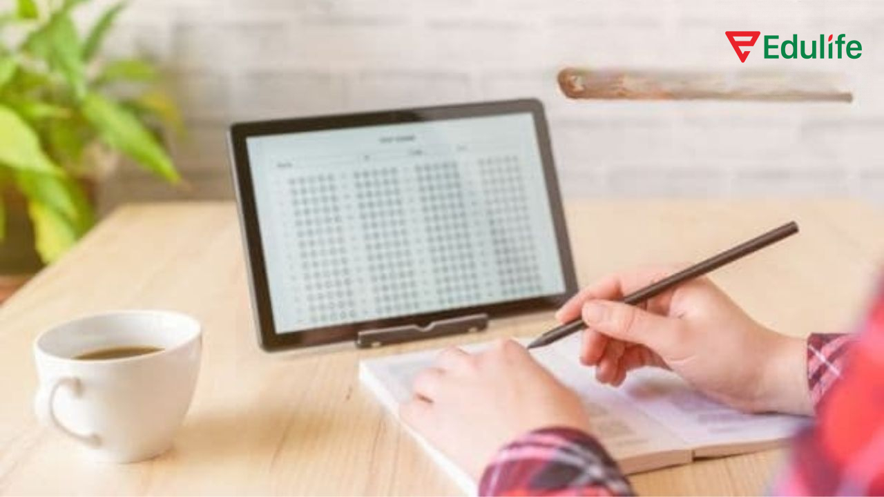 Tiến hành thi thử để tự đánh giá bản thân